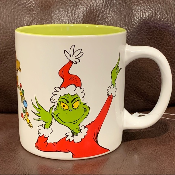 The Grinch Max & Cindy Lou Who 16oz Ceramic Mug - Sleigh Bell Bistro - Picture 1 of 8